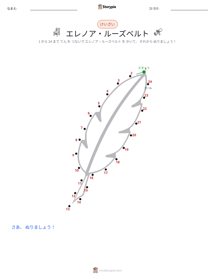 点つなぎ