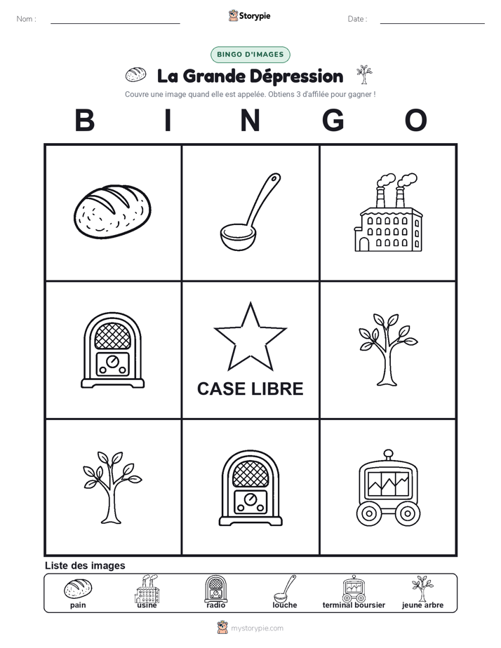 Bingo d'Images