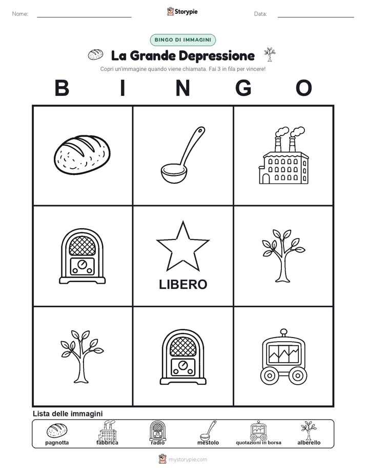 Bingo delle Immagini