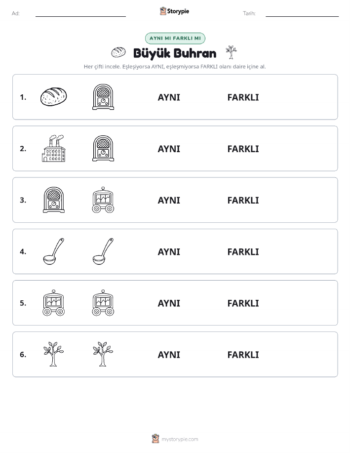 Aynı mı Farklı mı
