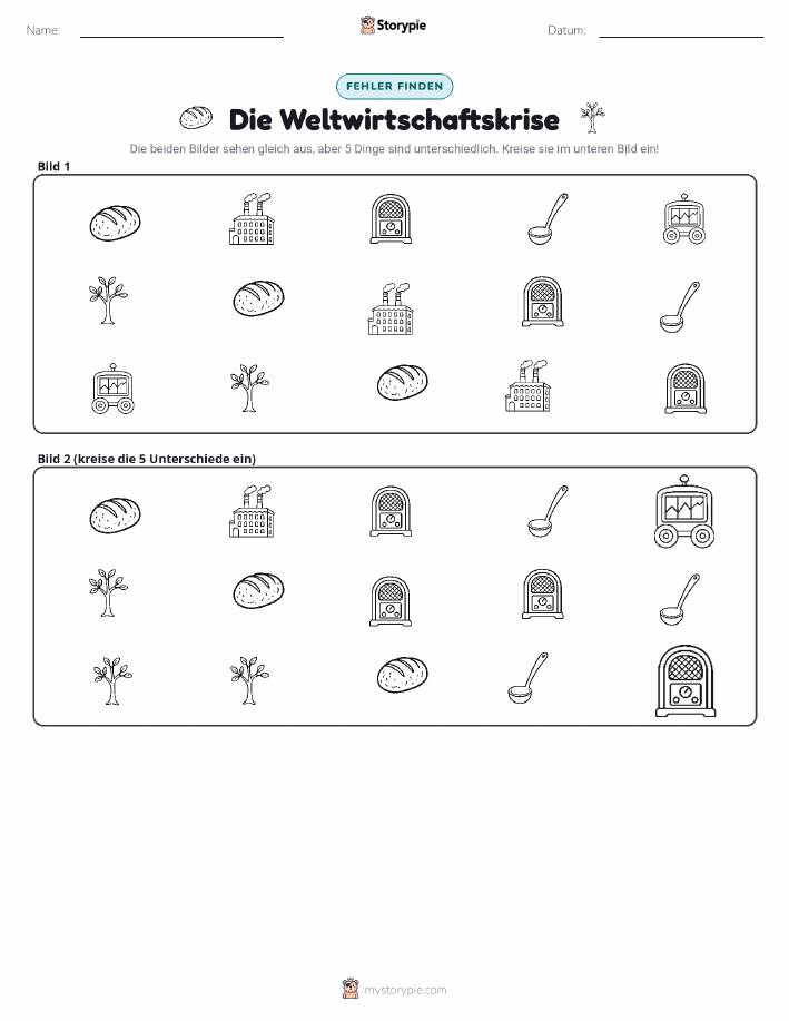 Finde den Unterschied