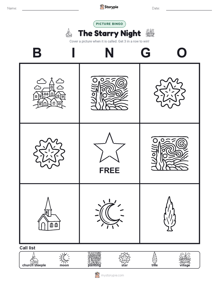 Picture Bingo