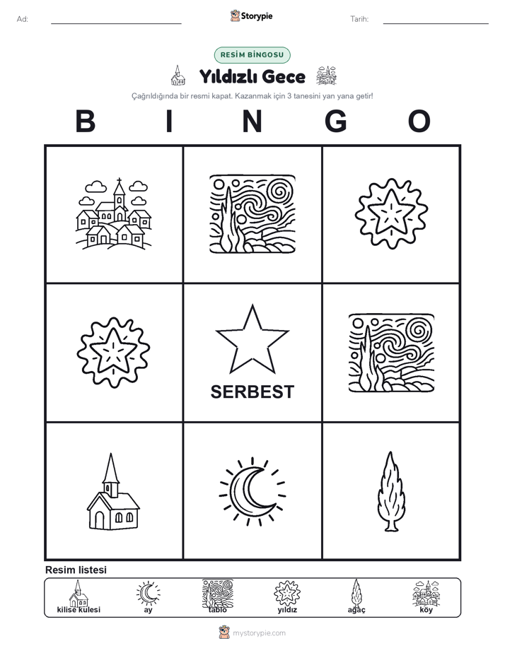 Resim Bingo