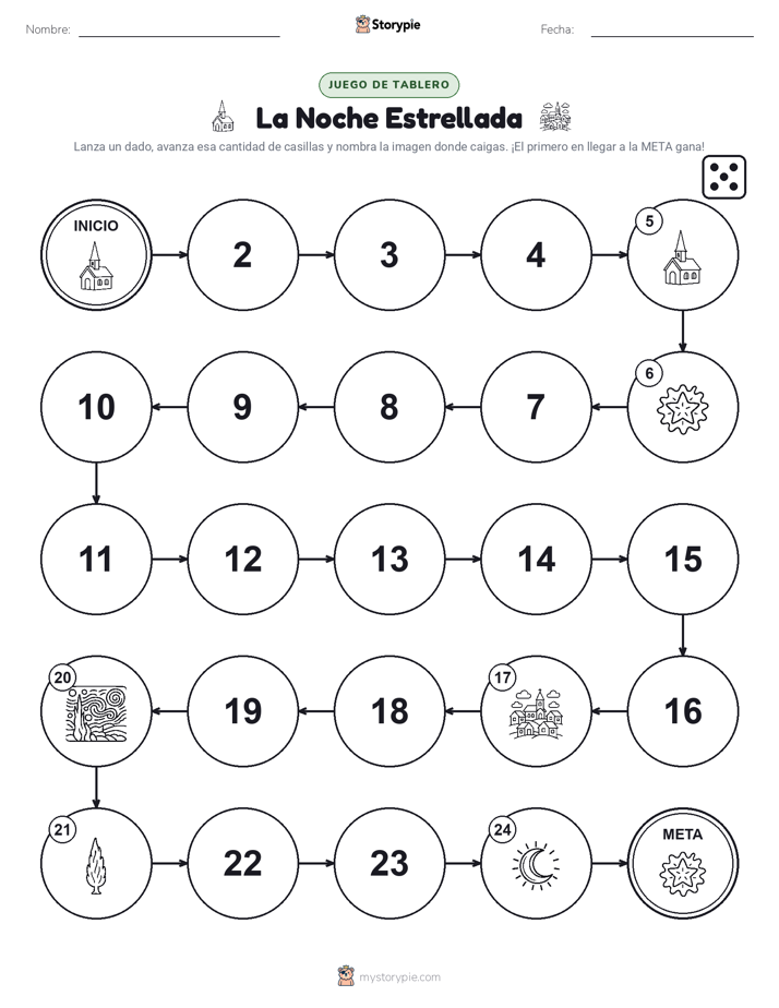 Juego de Rueda y Avanza