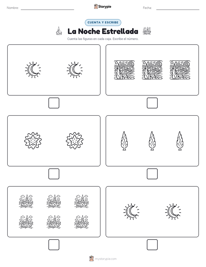 Cuenta y Escribe