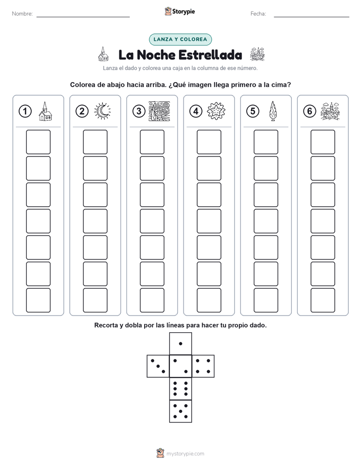 Rueda y Colorea