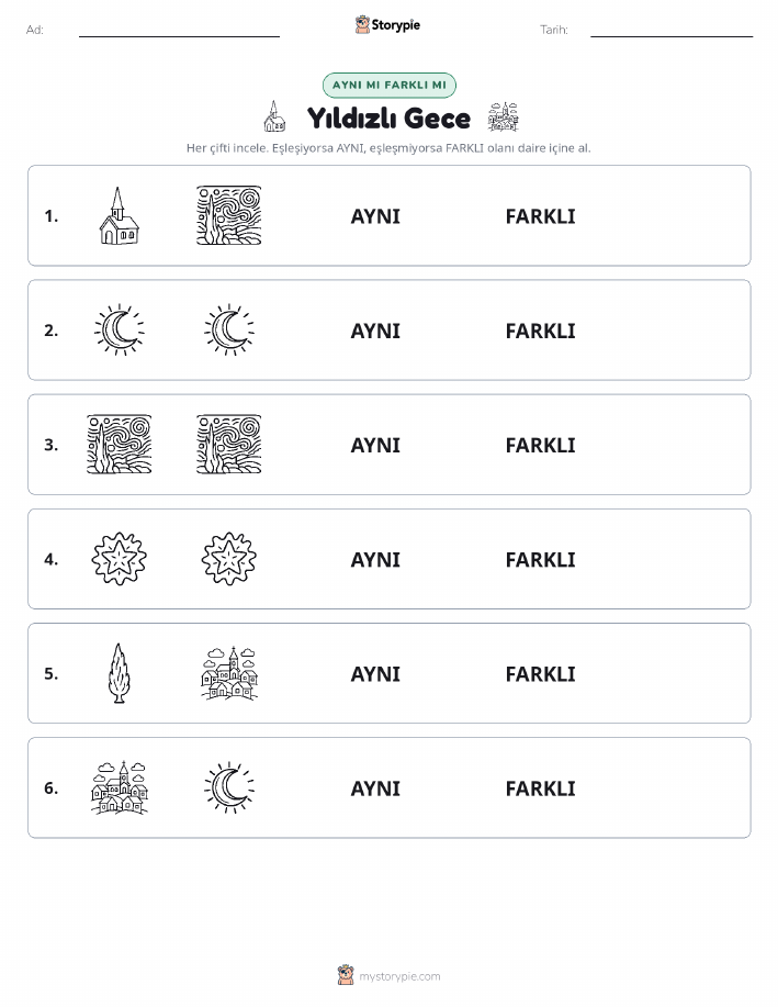 Aynı mı Farklı mı