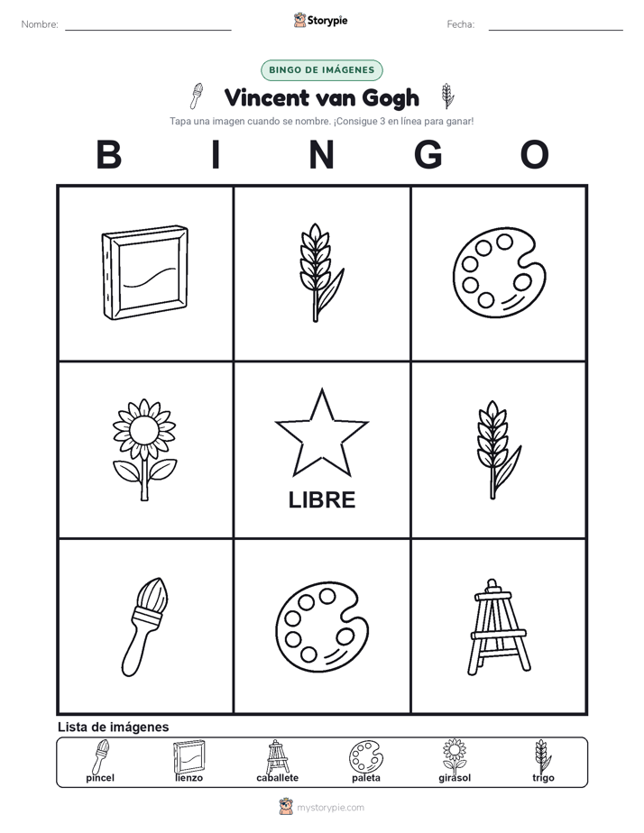 Bingo de Imágenes