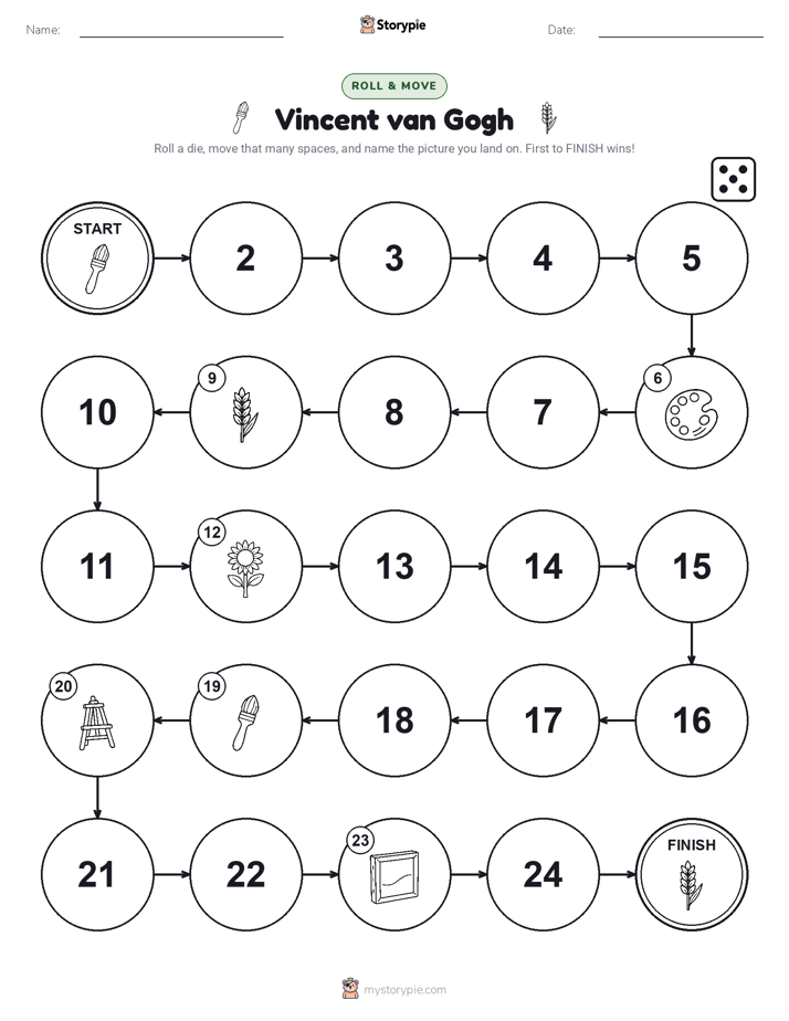 Roll & Move Game