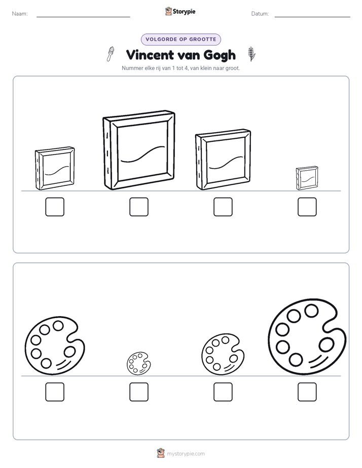 Grootte Volgorde
