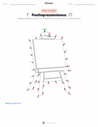 Impressionismus druckbare Arbeitsblatt Vorschau