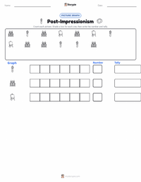 Post-Impressionism printable worksheet preview