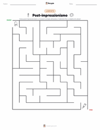 Anteprima della scheda stampabile di Impressionismo