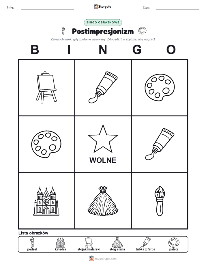 Bingo obrazkowe