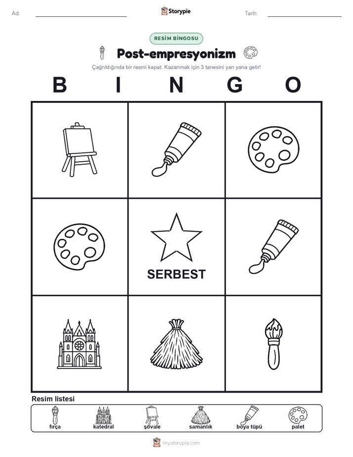 Resim Bingo