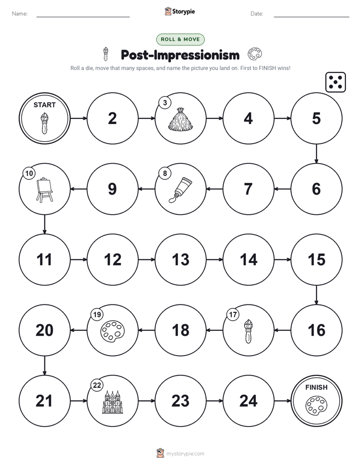 Roll & Move Game