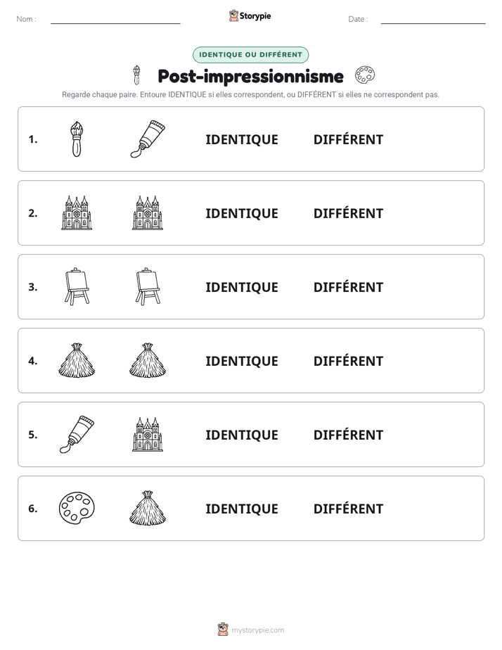 Identique ou Différent