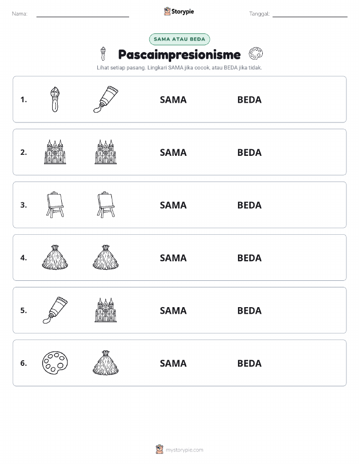 Sama atau Berbeda