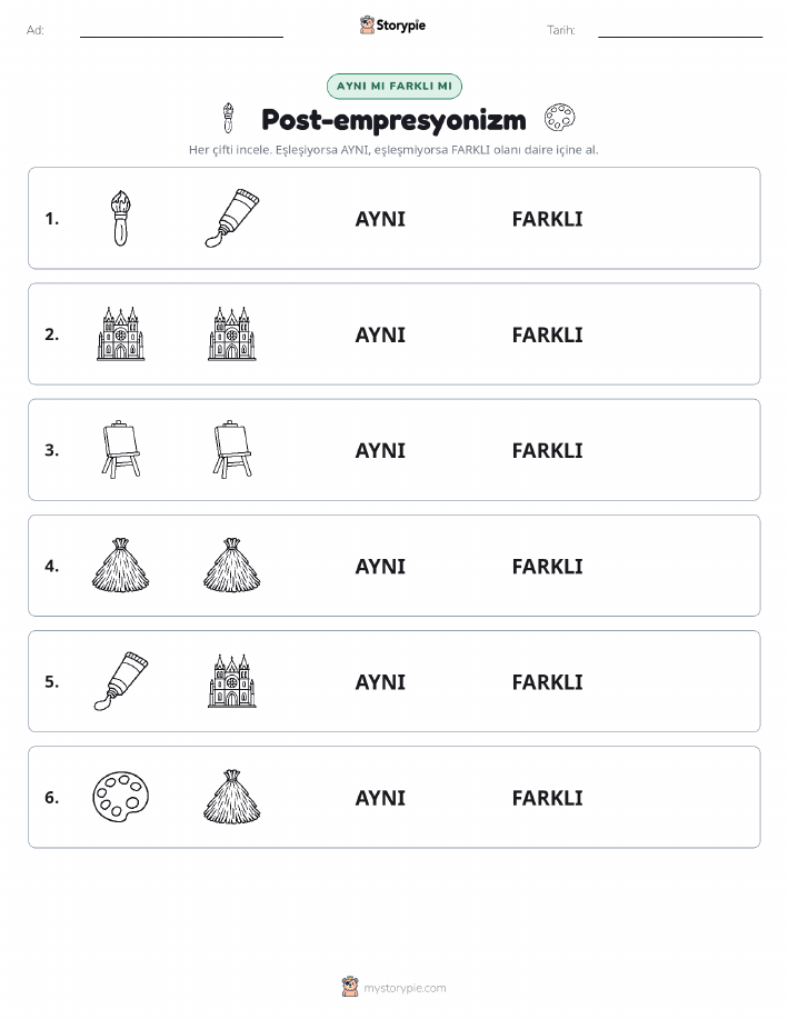 Aynı mı Farklı mı