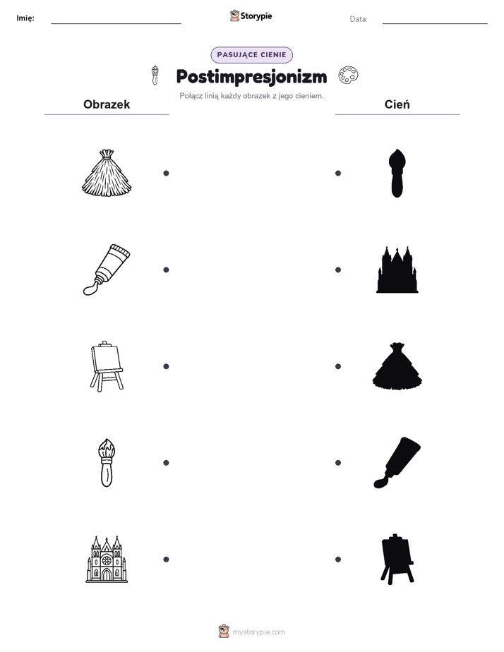Dopasowanie cieni