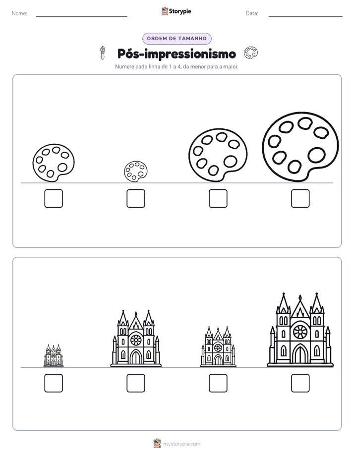 Ordem de Tamanho