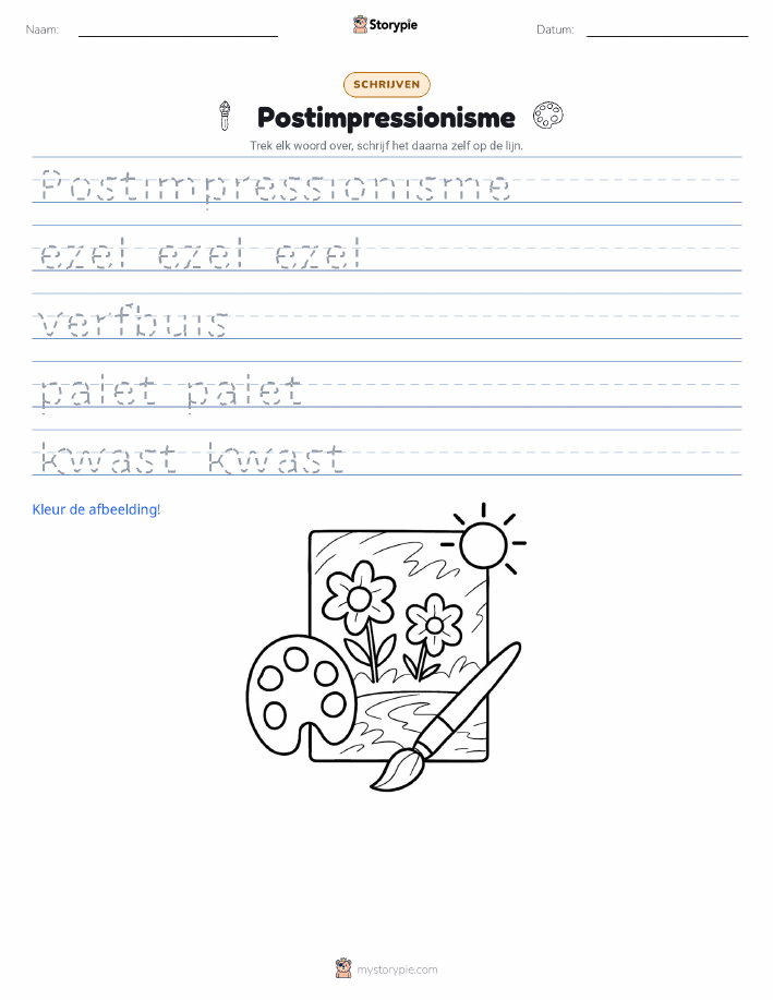 Schrijf Oefening