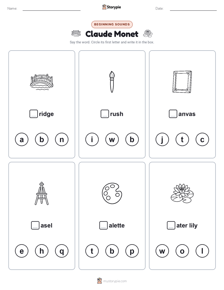 Beginning Sounds
