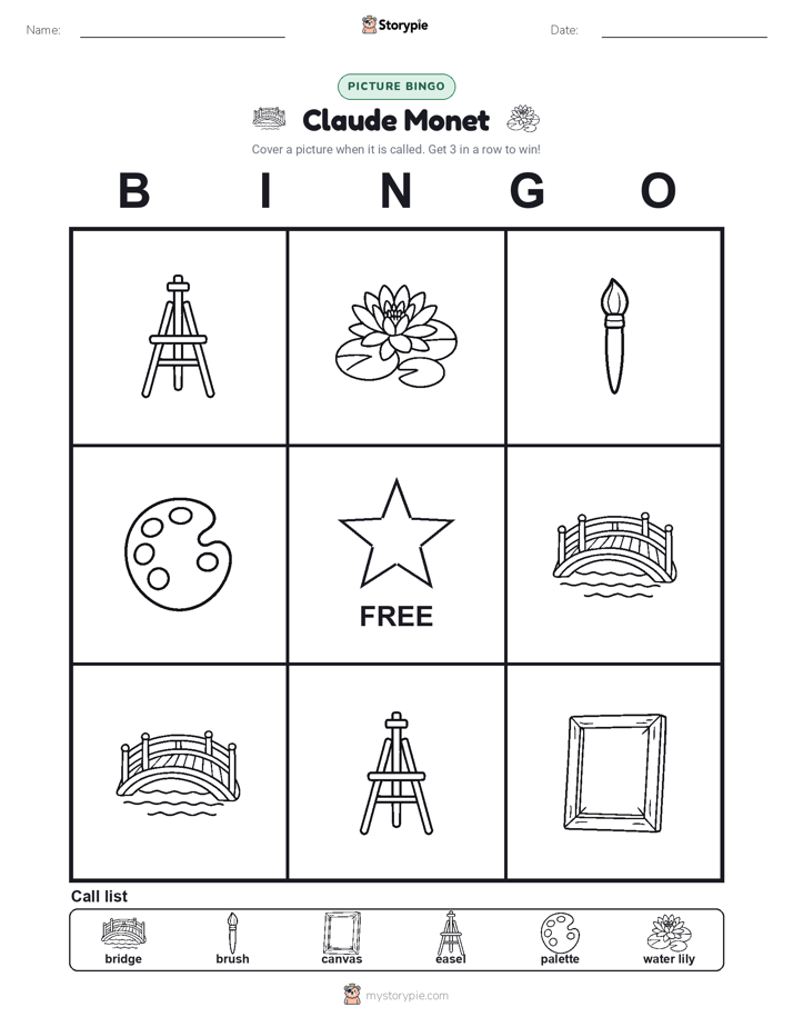 Picture Bingo