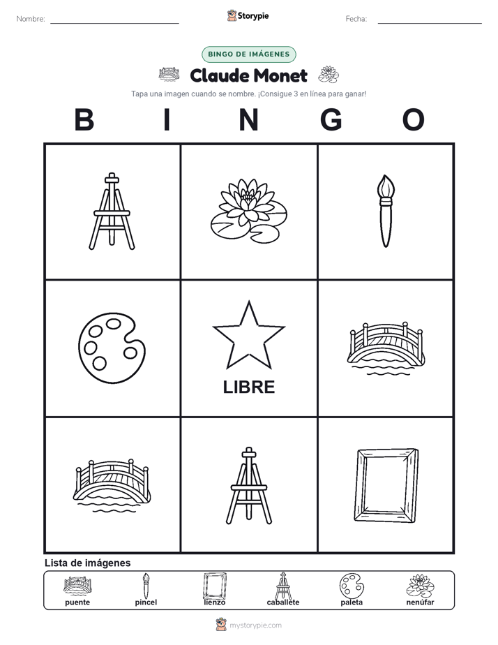 Bingo de Imágenes