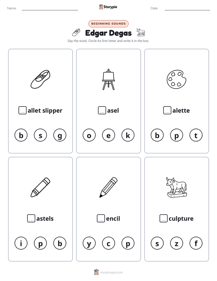 Beginning Sounds