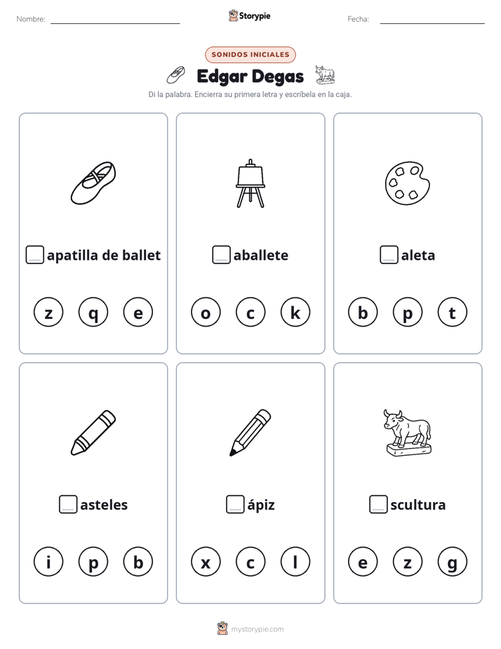 Sonidos Iniciales