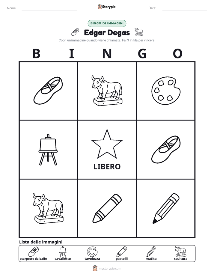 Bingo delle Immagini