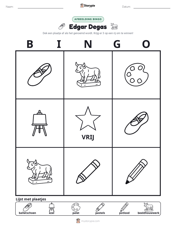 Afbeelding Bingo