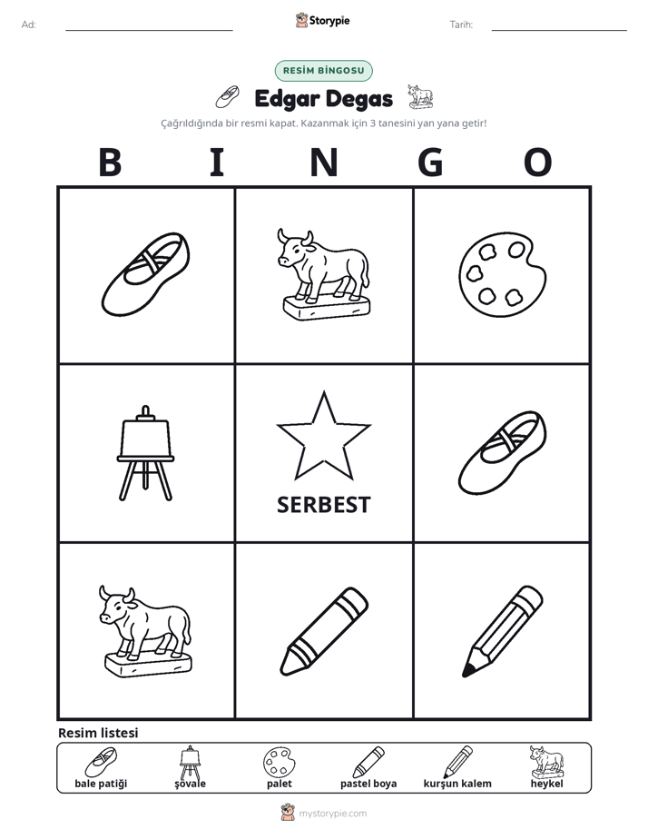 Resim Bingo