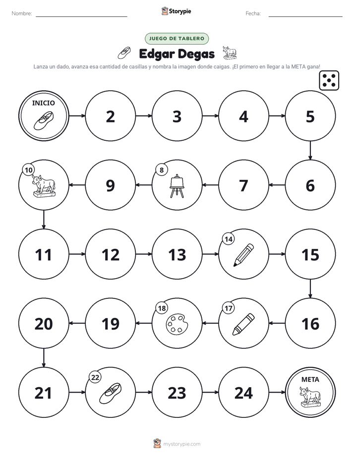 Juego de Rueda y Avanza