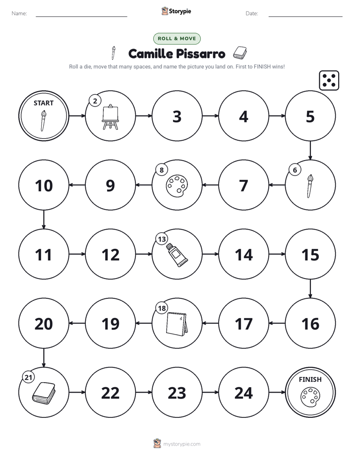 Roll & Move Game