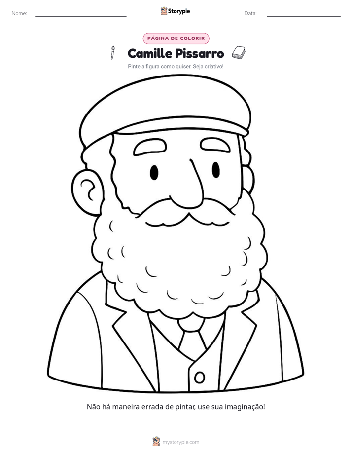 Página para colorir
