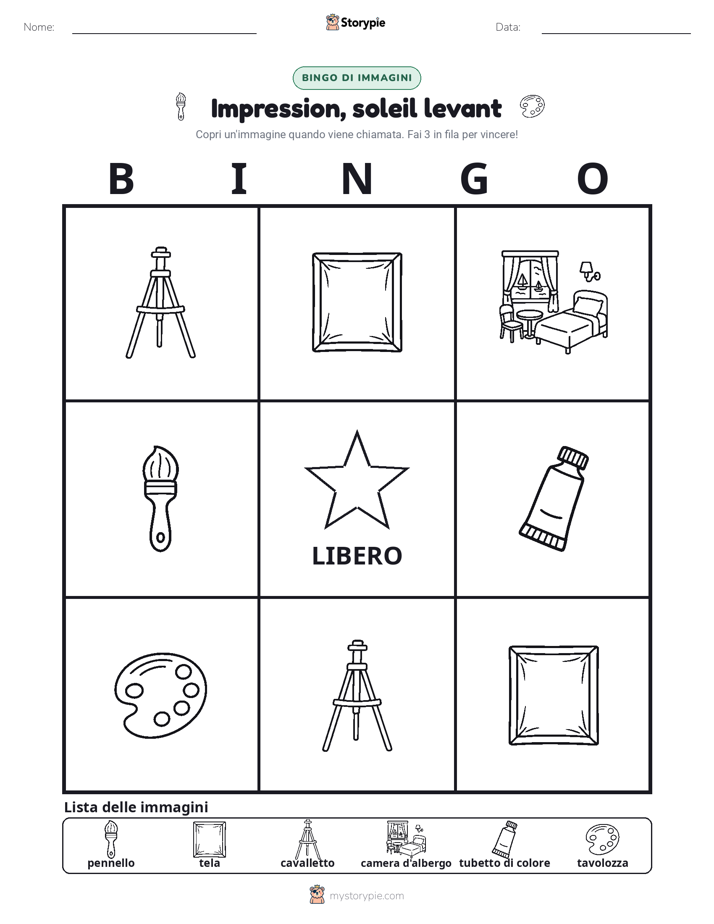 Bingo delle Immagini
