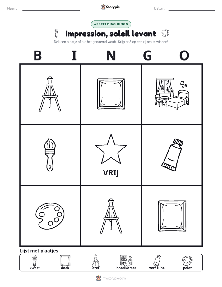 Afbeelding Bingo