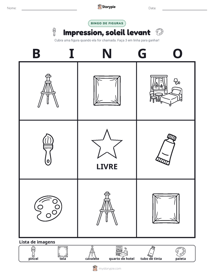 Bingo de Imagens