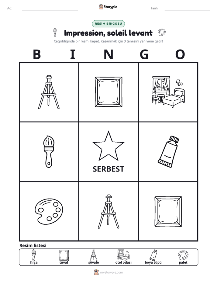 Resim Bingo