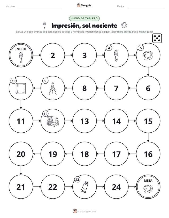Juego de Rueda y Avanza