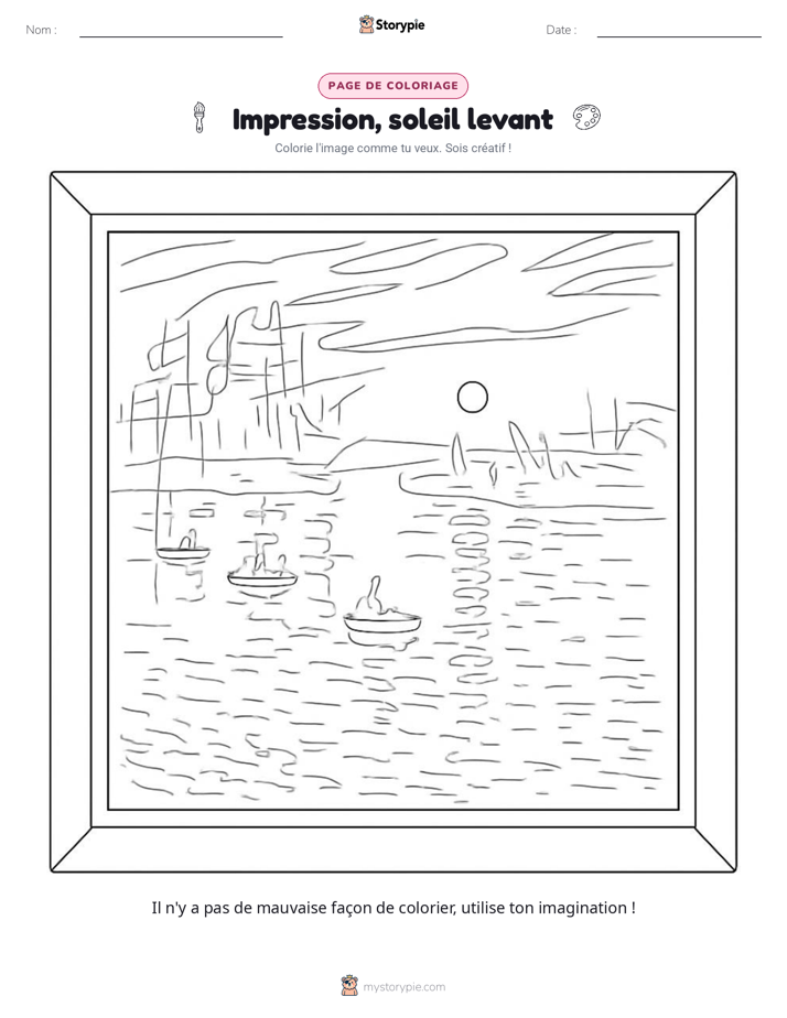 Page à colorier