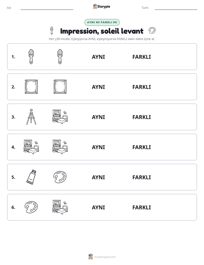 Aynı mı Farklı mı