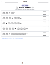Great Britain printable worksheet preview