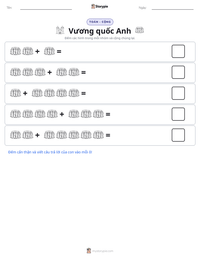 Xem trước tài liệu in sẵn Vương quốc Anh