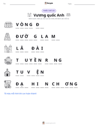 Xem trước tài liệu in sẵn Vương quốc Anh