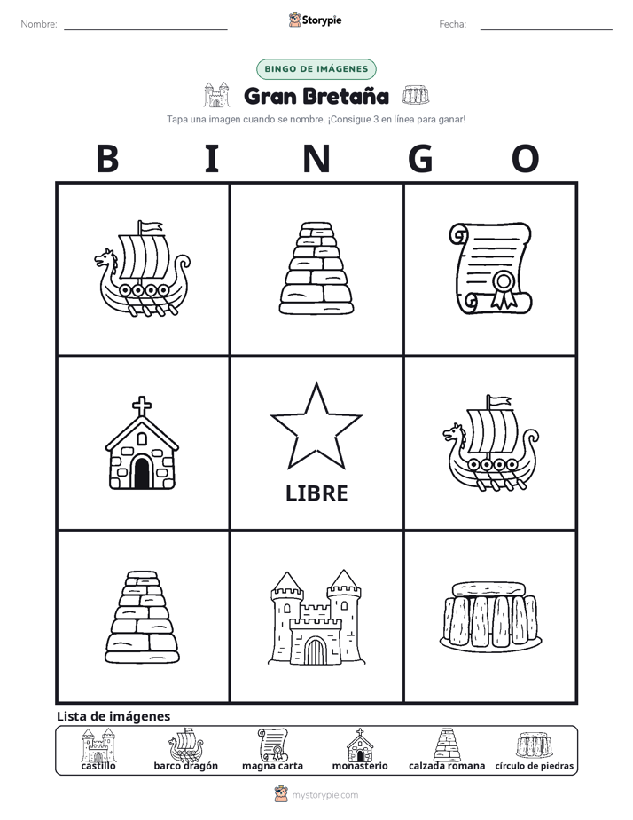 Bingo de Imágenes