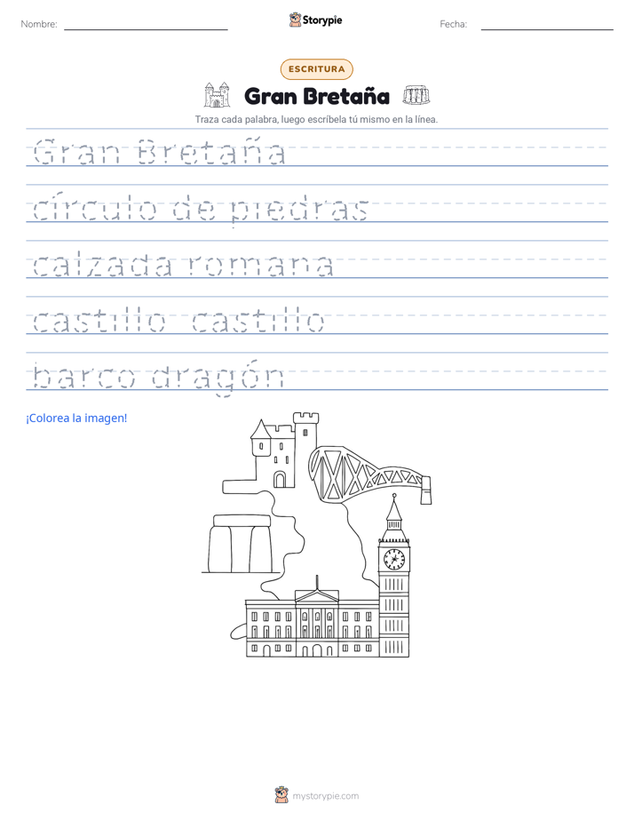 Práctica de Escritura