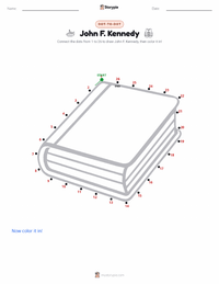 John F. Kennedy printable worksheet preview